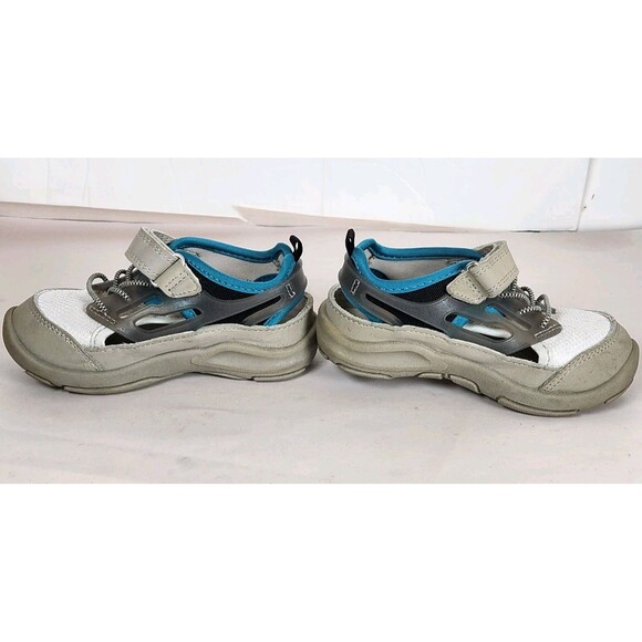 Osh Kosh B'gosh Sport Sandals Toddler Boys 7M Closed Bump Toe Washable Blue Gray - Picture 4 of 11